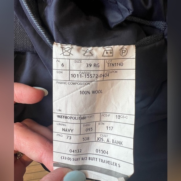 Jos.A Bank Men’s Suit Jacket - Picture 4 of 6